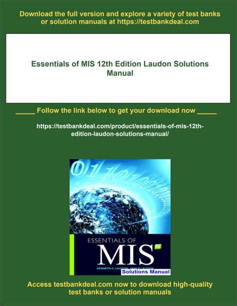 Laudon Mis 12e Solutions Doc Epub