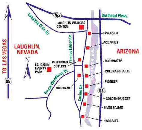 Laughlin Casino Map: A Guide to the Gaming Capital of Nevada