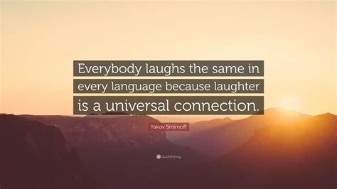 Laughter as a Universal Language: