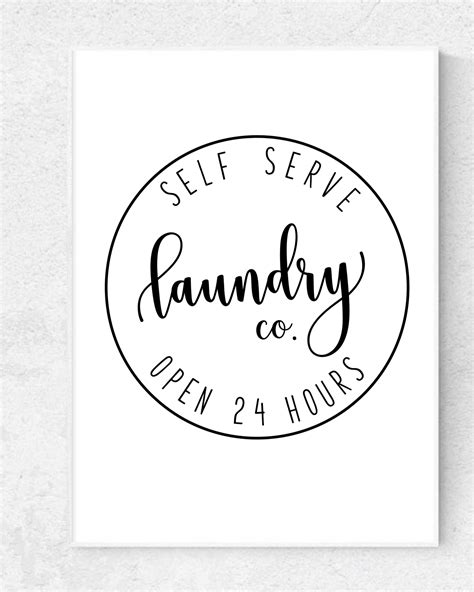 Laundry Room Printable