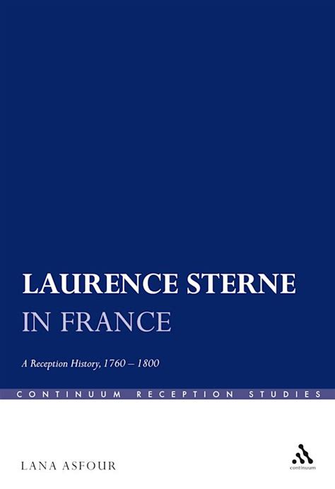 Laurence Sterne in France Reader