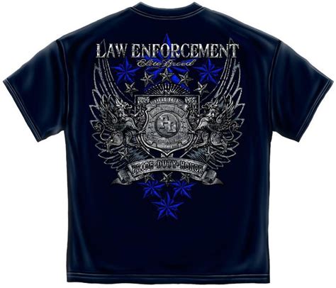 Law Enforcement Tee Shirts: A Symbol of Pride and Camaraderie