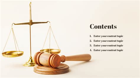 Law Ppt Template
