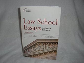 Law School Essays that Made a Difference 3rd Edition Graduate School Admissions Guides PDF