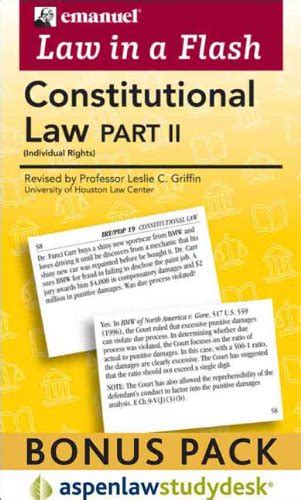 Law in a Flash Constitutional Law I Epub