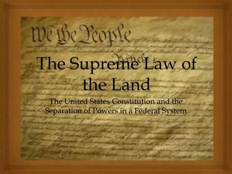 Law of the Land Epub
