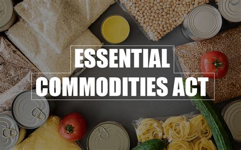 Law on Essential Commodities With Update 2007 Epub