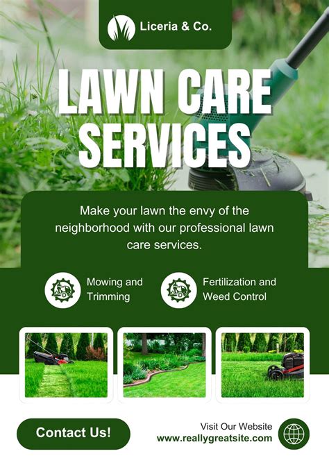 Lawn Care Flyer Templates