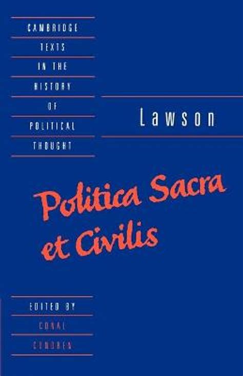 Lawson Politica sacra et civilis Reader