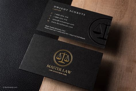 Lawyer Business Card Template