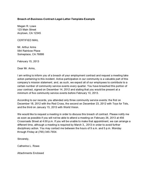 Lawyer Email Template