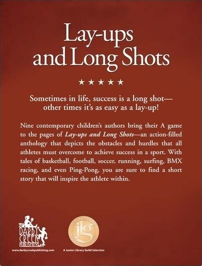 Lay-ups and Long Shots Eight Short Stories