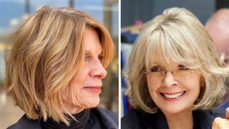 Layered Bob Hairstyles for Women Over 60: Ageless Elegance