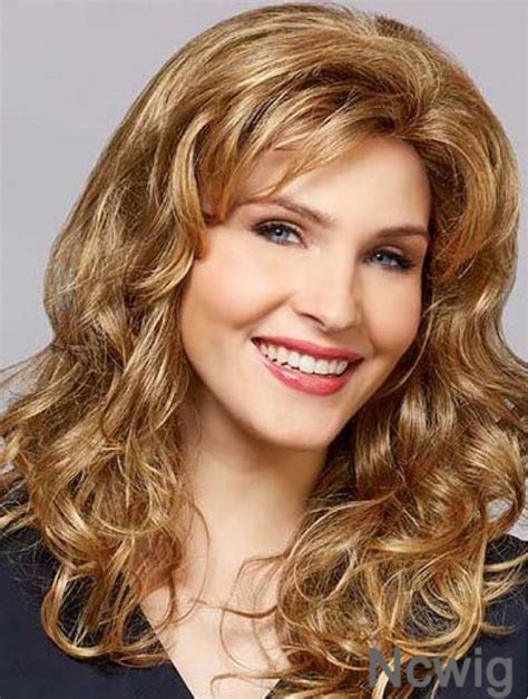 Layered Capless 16" Wavy Blonde Long Wigs