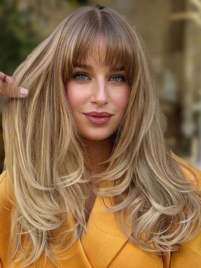 Layered Monofilament 18" Long Hair Wig