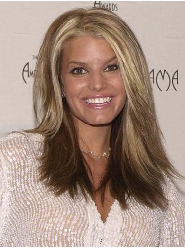 Layered Straight 16" Lace Front Jessica Simpson Wigs