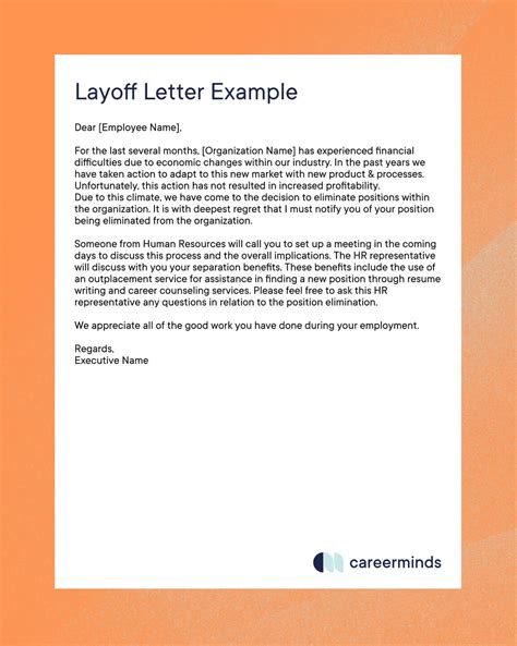 Layoff Letter Templates