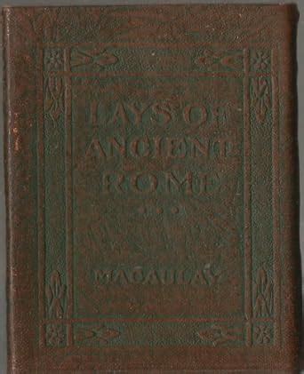 Lays of Ancient Rome Little Leather Library Green Redcroft Edition Epub