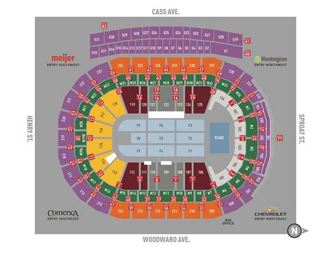 Lca Seating Chart Concert