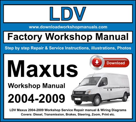 Ldv Maxus Workshop Manual R2516l Ebook Epub
