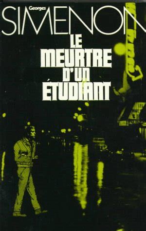Le Meurtre D UN Etudiant French Edition Epub