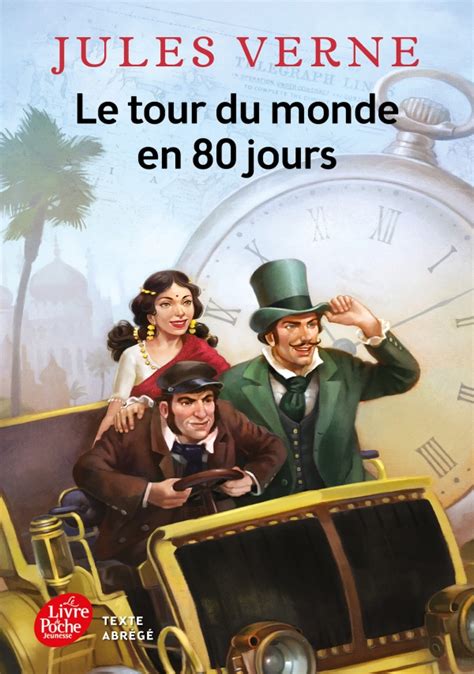 Le tour du monde en 80 jours Texte Abrégé Classique French Edition