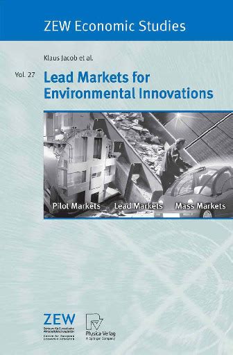 Lead Markets for Environmental Innovations 1st Edition Doc