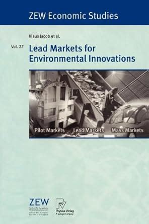 Lead Markets for Environmental Innovations 1st Edition Doc