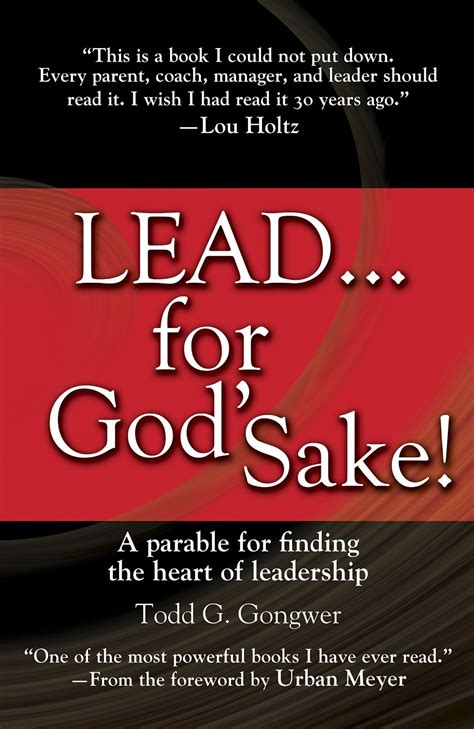 Lead for God s Sake A Parable for Finding the Heart of Leadership Doc
