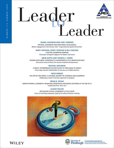 Leader to Leader, Vol. 1  Summer, 1996 Kindle Editon