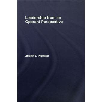 Leadership From An Operant Perspective (People And Ebook Epub