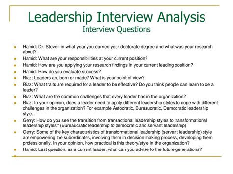 Leadership Skills Interview Questions And Answers Reader