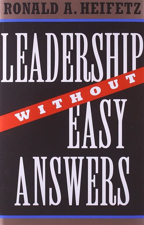 Leadership Without Easy Answers Pdf Download Doc