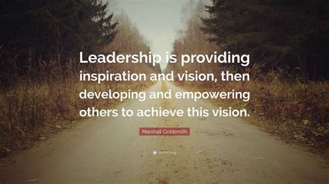 Leadership and Inspiration