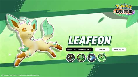 Leafeon's Role in Pokemon Unite