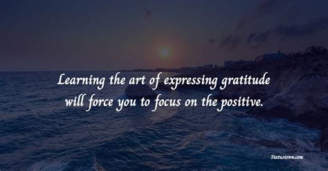 Learn the art of gratitude: