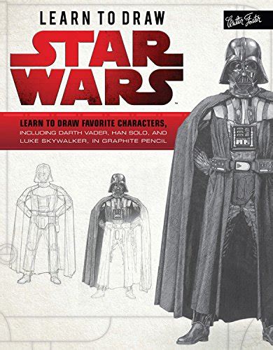 Learn to Draw Star Wars Learn to draw favorite characters including Darth Vader Han Solo and Luke Skywalker in graphite pencil Licensed Learn to Draw