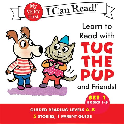 Learn to Read with Tug the Pup and Friends Set 1 Books 1-5 My Very First I Can Read