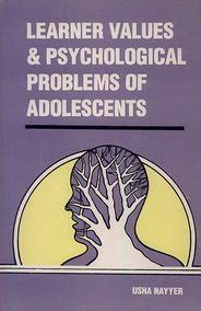 Learner Values and Psychological Problems of Adolescents Kindle Editon