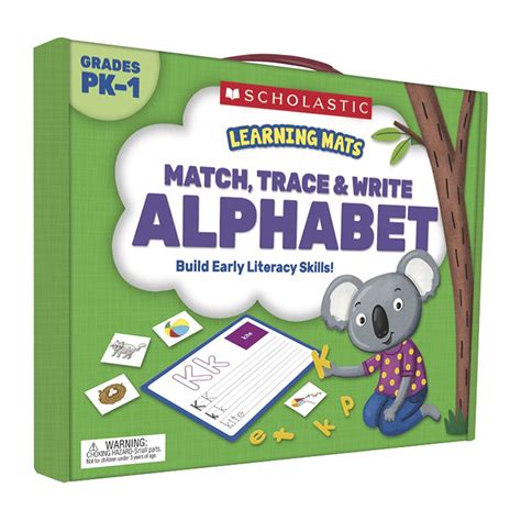 Learning Mats Match Trace and Write the Alphabet PDF