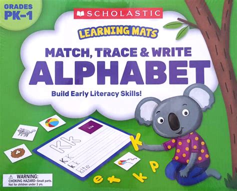 Learning Mats Match Trace and Write the Alphabet PDF