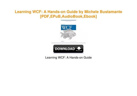 Learning WCF A Hands-on Guide PDF