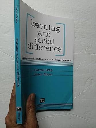 Learning and Social Difference Doc