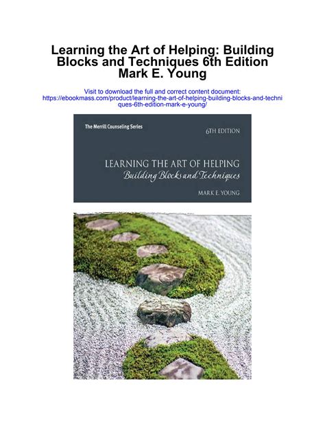 Learning the Art of Helping Building Blocks and Techniques 6th Edition Kindle Editon