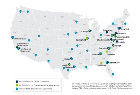 Leaseweb US data center locations map and network connectivity