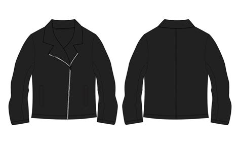 Leather Jacket Template