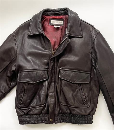 Leather bomber jackets