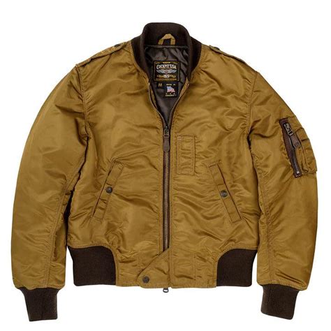 Leather or nylon flight jacket