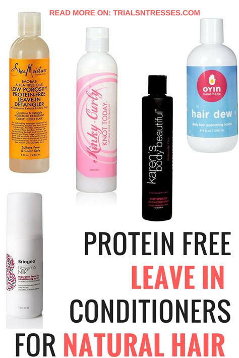 Leave-in protein treatments: