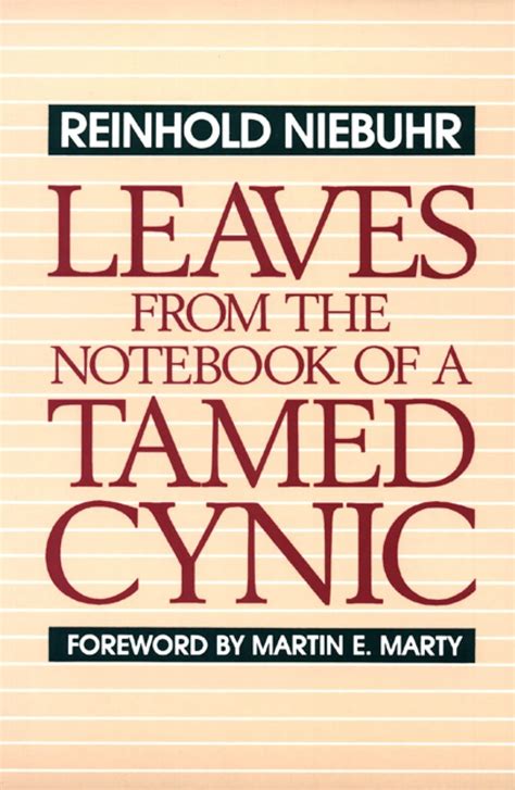 Leaves from the Notebook of a Tamed Cynic Doc